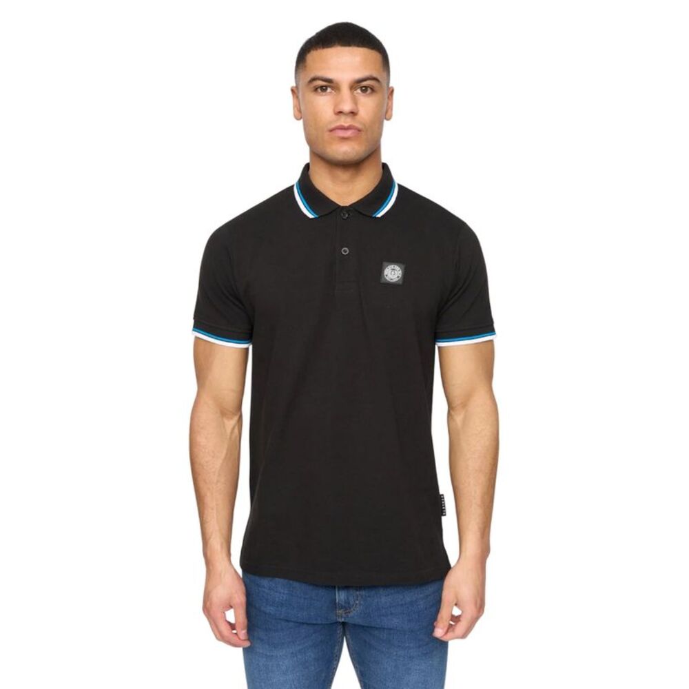 Henleys Mens Henalpha Polo Shirt / Black